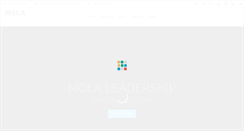 Desktop Screenshot of molaleadership.com